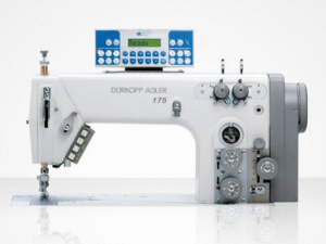 Durkopp Adler 175 / 176 / 179 – Single or double needle chainstitch machine with DIFFERENTIAL FOOT TOP FEED or DIFFERENTIAL BOTTOM FEET