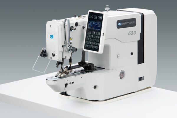 01.jpg Durkopp Adler 533 – CNC-controlled lockstitch button sewer with stepper motor technology