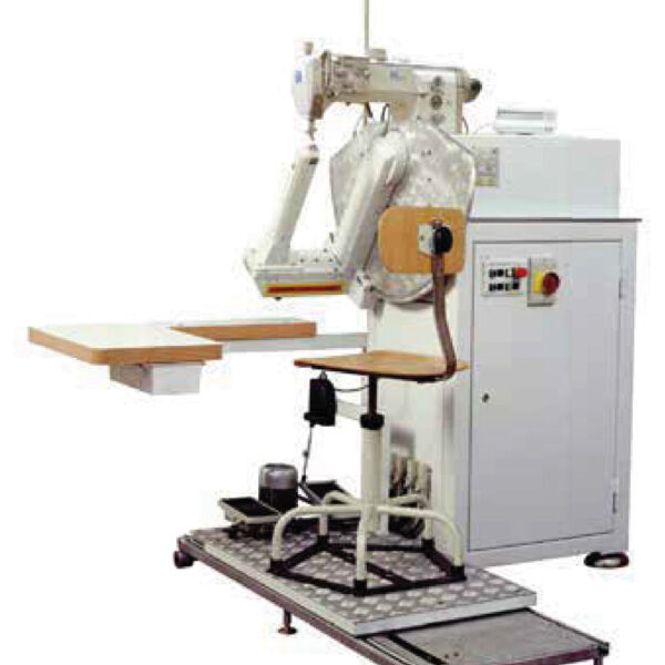VBO TRIPLE FEEDING STANDARD Single needle lockstich sewing machine with oscillating arm and post bed