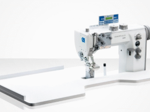 Durkopp Adler 670 – Optimized workstation for attaching sleeve lining through the shoulder pad