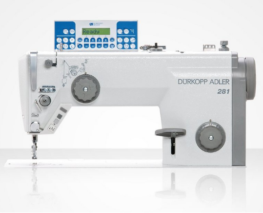 1-4.png 281 Dürkopp Adler Premium 1-Needle high speed lockstitch flatbed bottom feed sewing machine