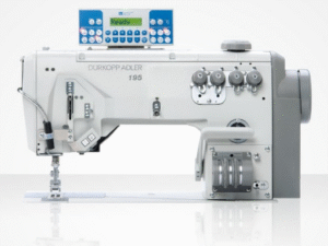 195-01 Durkopp Adler Single, twin or three needle double chainstitch flat bed sewing machines for medium-heavy duty applications