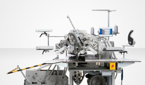 Duerkopp Adler 755 B / 756 B – Sewing units for runstitching straight and slanted pocket openings with fully automatic feeding device