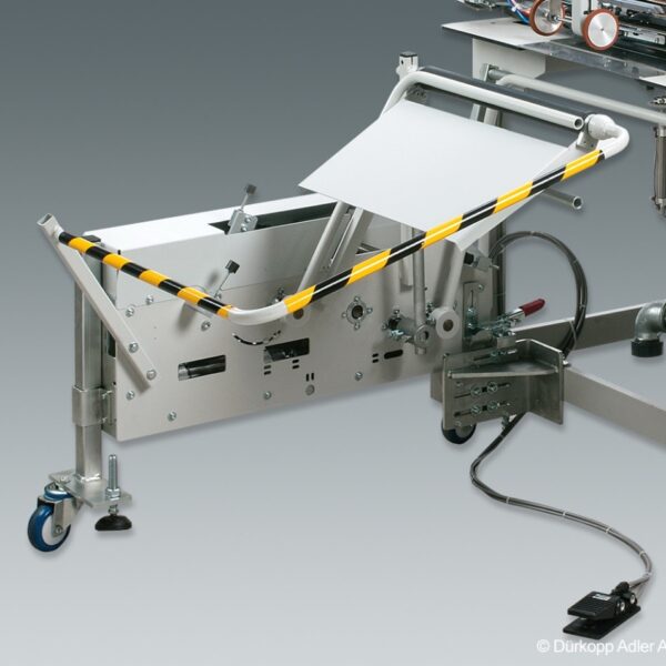 Duerkopp Adler 755 A / 756 A – Sewing units for runstitching of straight and slanted piped pockets, flap pockets and welt pockets