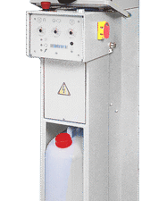 Elettrotecnica BC Mod 181 Electro-pneumatic machine for steaming the toe-cap and the side of the and reactivate the toe- cap before lasting