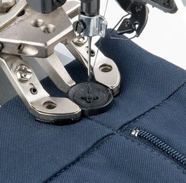 Durkopp Adler 533 – CNC-controlled lockstitch button sewer with stepper motor technology