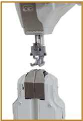 2-18.png Cometa VCA 40 02 CS ES - 2 Needles High, Extra small Post bed sewing machine with a sliding column. Bottom feed, needle feed and alternating feet, with foot stroke adjustable up to 9mm