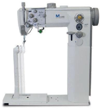 2-20.png Cometa VCA 40 02 XXS CS ELECTRONIC (DELTA) Sliding post bed, bottom feed, needle feed and alternating feet sewing machine with height adjustment up to 9 mm