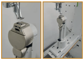 2-28.png VBO XXS H270 EVO TT-CR Single needle lockstich sewing machine with oscillating arm and XXS post bed, right hook, triple transport
