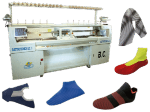 Elettrotecnica BC Mod BC2018XC Machine for the flat knitting of the 2d/3d uppers