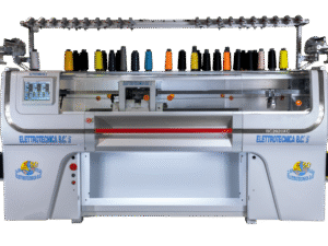 Elettrotecnica BC Mod BC2020XC  Machine for the flat knitting of the uppers, belonging to the second generation
