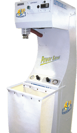 Elettrotecnica BC Mod 271/PS Line of thermoironing machines with hot air and steam