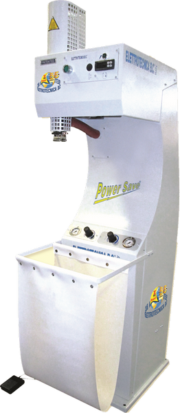 271PS.png Elettrotecnica BC Mod 271/PS Line of thermoironing machines with hot air and steam