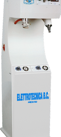 Elettrotecnica BC Mod 272/PS Line of thermoironing machines with hot air and steam