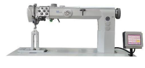 3-16.png Cometa VCA 40 02 CS XXS-2 Needles-700 High Post bed long arm sewing machine with a left sliding column. Bottom feed, needle feed and alternating feet, with foot stroke adjustable up to 9mm