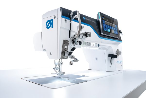 4-6.jpg Durkopp Adler D887- e-con – Innovative and digitalized one or two needle flatbed sewing machines with wheel feed, needle feed and driven roller presser