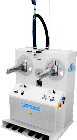 Elettrotecnica BC Mod 452 Line of boots iron machines
