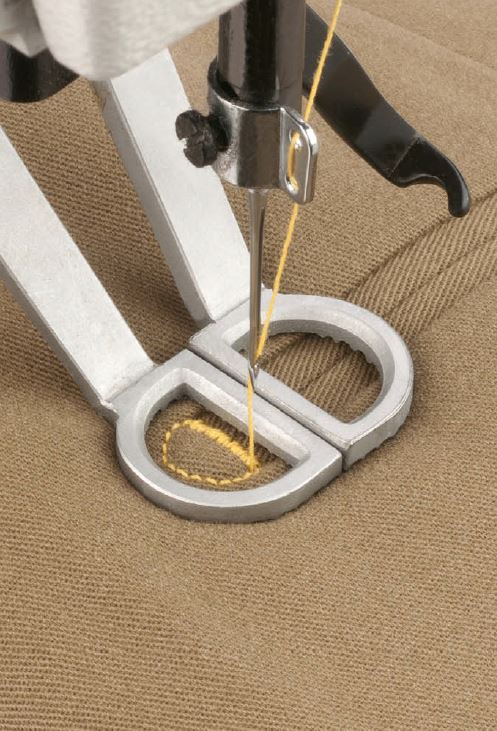 512_Double_D_Tack.jpg Durkopp Adler 513 – CNC-controlled automatic lockstitch bartacker