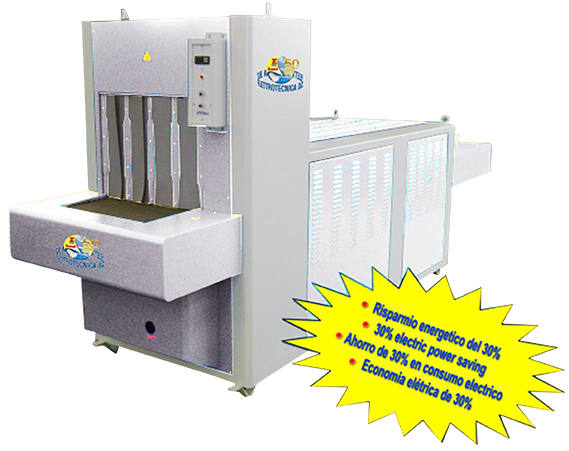 595_PS.png Elettrotecnica BC Mod 595/PS High performance heat setter to ironing and conditioning shoes and boots lasted on last