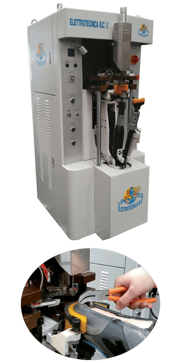 680ti.png Elettrotecnica BC Mod 680 TI Heel lasting with thermoplastic and programmed tracer