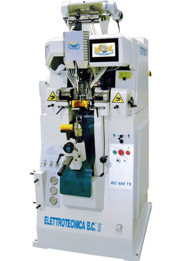 689ts.png Elettrotecnica BC Mod 689 / TS Heel lasting machine with nails programmed