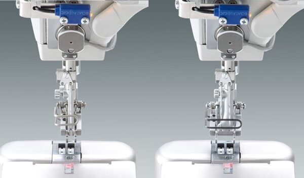 860 – With powerfull feeding system for topstitching side seams in jeans and casual trousers