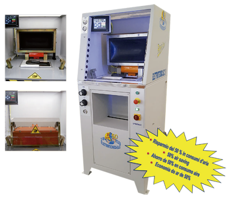 755_PS.png Elettrotecnica BC Mod755PS/K Pneumatic assembling for soles complete at 1 station