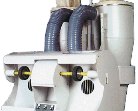 Elettrotecnica BC Mod 88I Dry antifire sanding soundproof machine at 2 stations with inverter