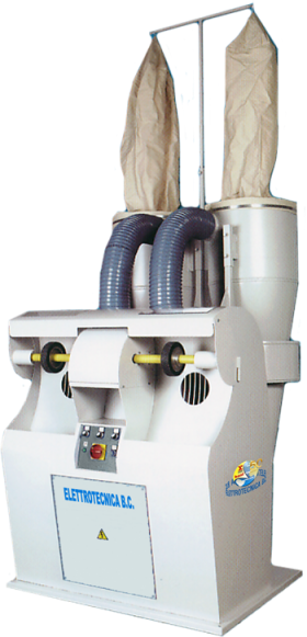 88I.png Elettrotecnica BC Mod 88I Dry antifire sanding soundproof machine at 2 stations with inverter