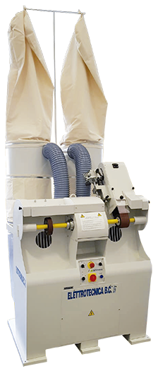 88N_882N.png Elettrotecnica BC Mod Mod. 88N Dry antifire sanding soundproof machine at 2 stations pad/ribbon