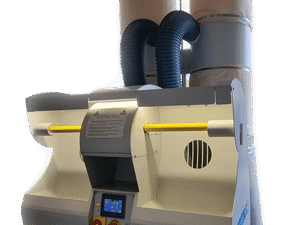 Elettrotecnica BC Mod 88TS Dry antifire sanding soundproof machine at 2 stations, 4.0 system and touchscreen