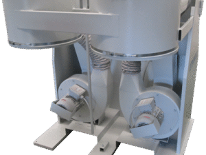 Elettrotecnica BC Mod 88B Dry sanding soundproof machine with 2 vortex and 2 stations