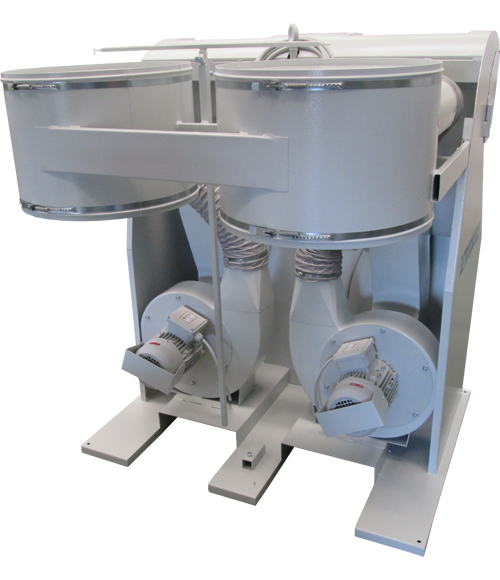 88b.png Elettrotecnica BC Mod 88B Dry sanding soundproof machine with 2 vortex and 2 stations