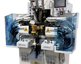 Elettrotecnica BC Mod 980 DT Seat and side lasting machine, thermoplastic