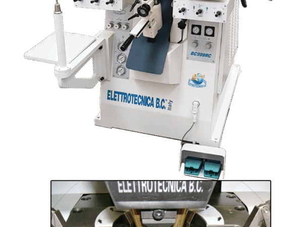 Elettrotecnica BC Mod 999 CTD Seat and side lasting machine, nails - Thermoplastic -
