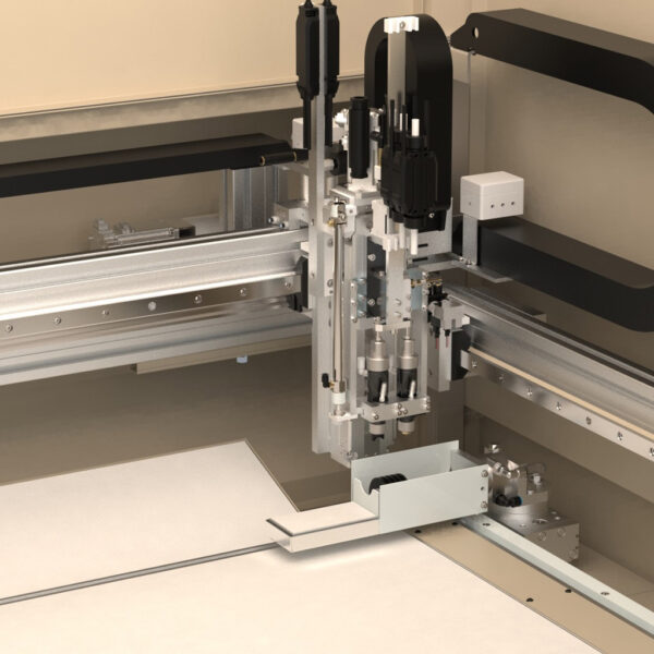 Galli CCN3 – 3TE VISION  three axis gluing robot with machine vision system with conveyor belt