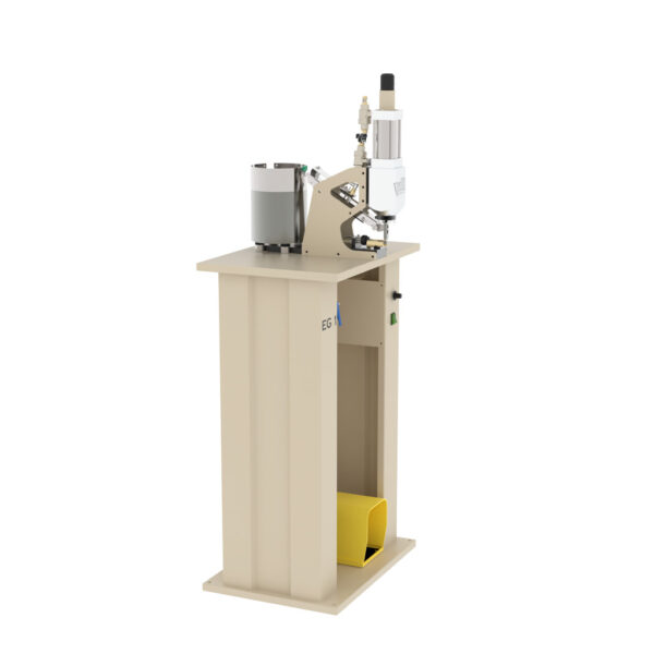 EG1_2.jpg Galli EG1 Electro pneumatic stapler machine for belts loop with metal staple
