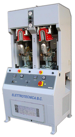 Forepart-activating-and-toe-pre_shaping-machine_Mod-418-_-2C_1.png Elettrotecnica BC Mod 418 / 2C Back-part moduling machine with 2 hot stations