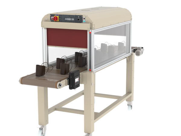 Galli JUMBO 50 – JUMBO 50 WR – JUMBO TECNO Drying oven for leathergoods, bags, wallets and belts with opening 510 mm