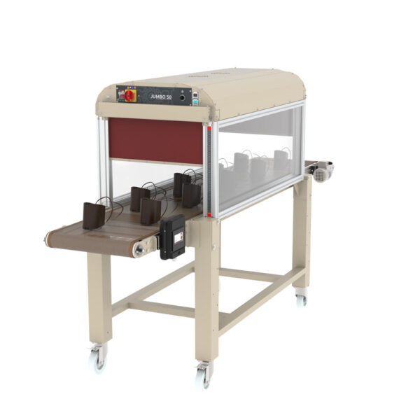 JUMBO_50_3.jpg Galli JUMBO 50 – JUMBO 50 WR – JUMBO TECNO Drying oven for leathergoods, bags, wallets and belts with opening 510 mm