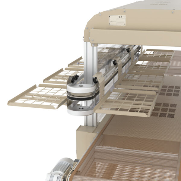 JUMBO_50_WR_3.jpg Galli JUMBO 50 – JUMBO 50 WR – JUMBO TECNO Drying oven for leathergoods, bags, wallets and belts with opening 510 mm