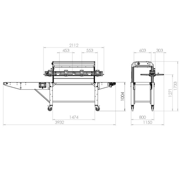 JUMBO_50_WR_4.jpg Galli JUMBO 50 – JUMBO 50 WR – JUMBO TECNO Drying oven for leathergoods, bags, wallets and belts with opening 510 mm