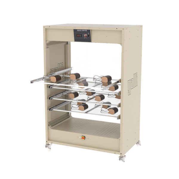 MAXIDRYER_100_3.jpg Galli MAXI DRYER 100 – MAXI DRYER 140 Drying oven for leather goods with 12 shelves