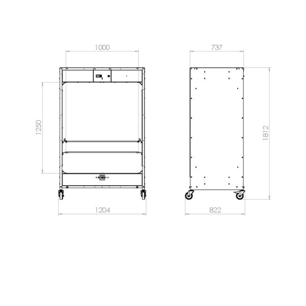MAXIDRYER_100_4.jpg Galli MAXI DRYER 100 – MAXI DRYER 140 Drying oven for leather goods with 12 shelves
