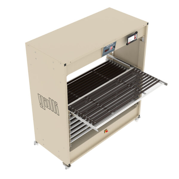 MAXIDRYER_140_3.jpg Galli MAXI DRYER 100 – MAXI DRYER 140 Drying oven for leather goods with 12 shelves
