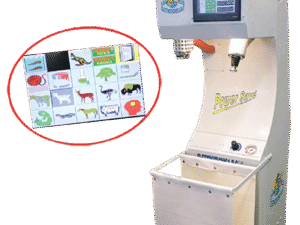 Elettrotecnica BC Mod 270 PSTS New programmable thermoironing machine with hot air, steam and pounding