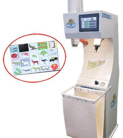 Elettrotecnica BC Mod 270 PSTS New programmable thermoironing machine with hot air, steam and pounding