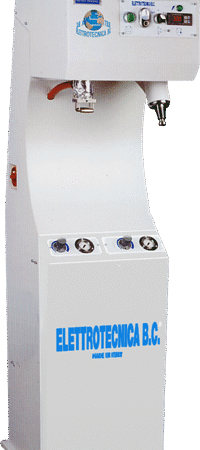 Elettrotecnica BC Mod 270/PS Line of thermoironing machines with hot air and steam