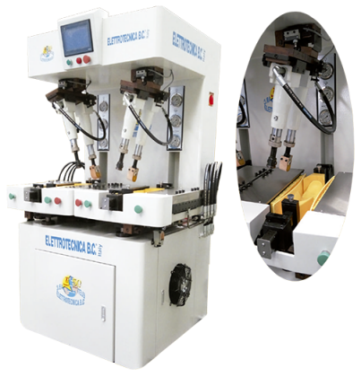 P81TS.png Elettrotecnica BC Mod P81 TS Hydraulic sole press for opanka soles