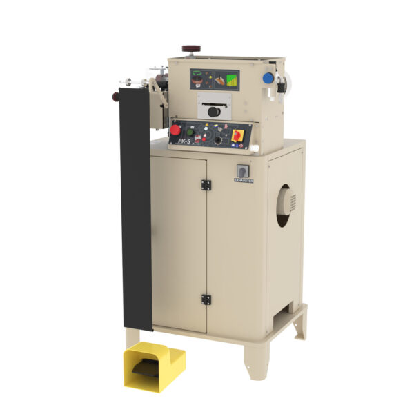 PKS.jpg Galli PKS oupling and trimming machine with shaped knives for belts and strips
